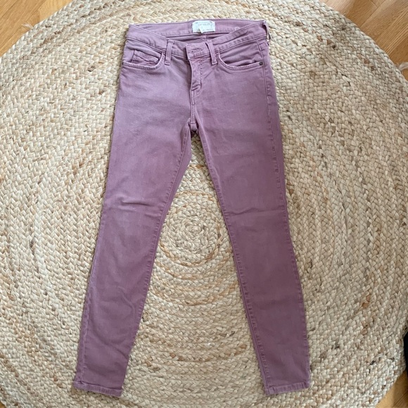 Like New Current/Elliott Mauve Stiletto Jean - Picture 2 of 5